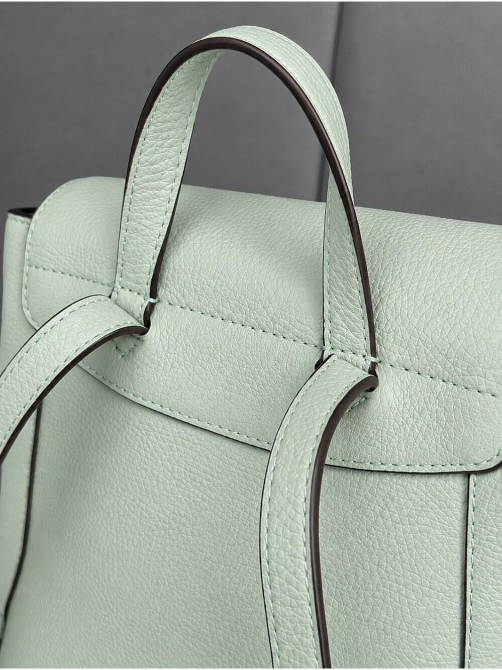 Kate Spade Mint Green Pebble Leather Backpack - Picture 5 of 7